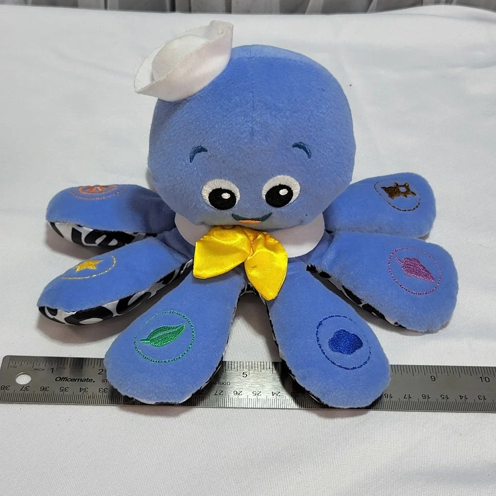 Baby Einstein Plush‎ Octopus Multilingual Music Talking Toy Stuffed Animal Works